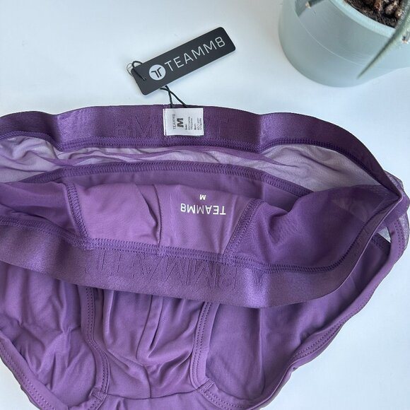 Teamm8 - Score Sheer Tank and Brief Set - Plum Purple (M) - PRICE FIRM - Picture 9 of 11